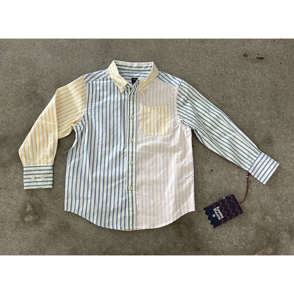 Rowing Blazers Kids Multicolor Striped Button-Down Shirt